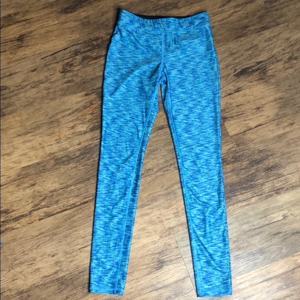 Mossimo blue stripe leggings